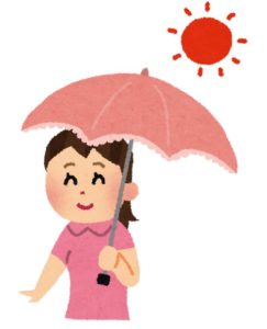 日傘はいつから使う?いつまでさす?時期的には何月なら変に思われないのか