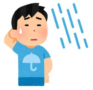 雨に濡れると禿げるって本当？正しい知識をつけて薄毛対策を